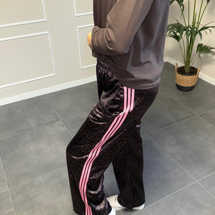 PANTALONE VIRALE LEOPARDATO