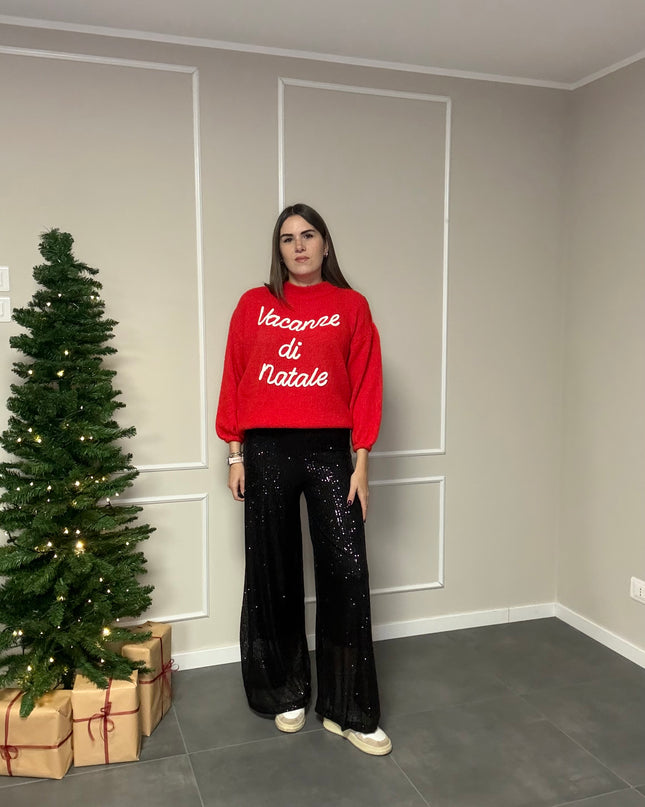 MAGLIONE " VACANZE DI NATALE"