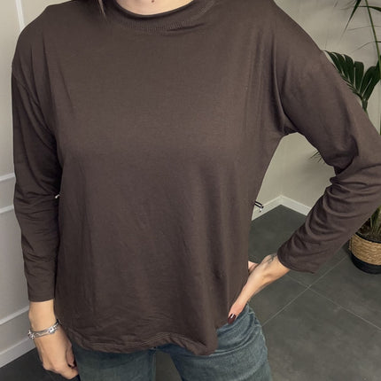 T-SHIRT MANICA LUNGA GANCETTO