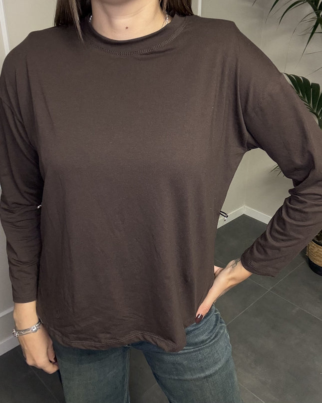 T-SHIRT MANICA LUNGA GANCETTO