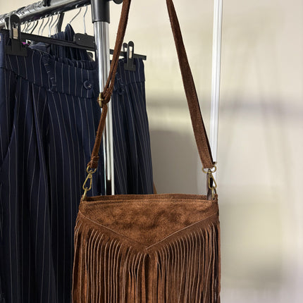 BORSA FRANGE VERA PELLE