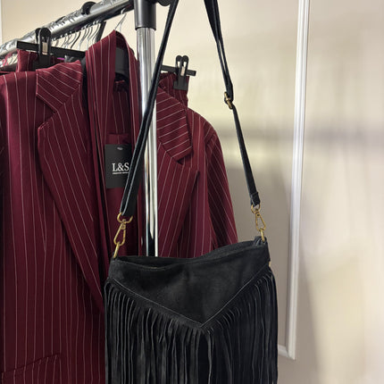 BORSA FRANGE VERA PELLE