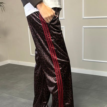 PANTALONE VIRALE LEOPARDATO